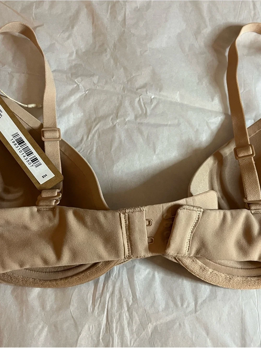 Skims Fits EveryBody Scoop Plunge Bra Color Mica Size 32B - Picture 4 of 4